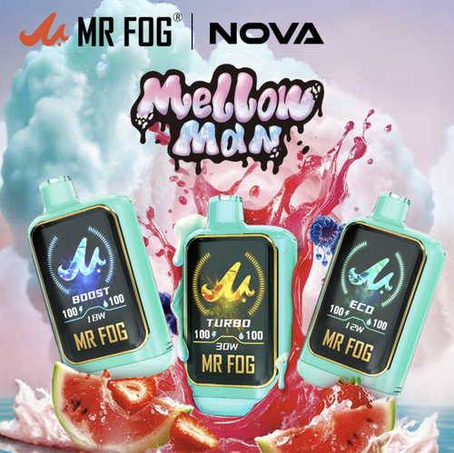 Mr. Fog Mellow Man Nova 5% Disposable Vapes
