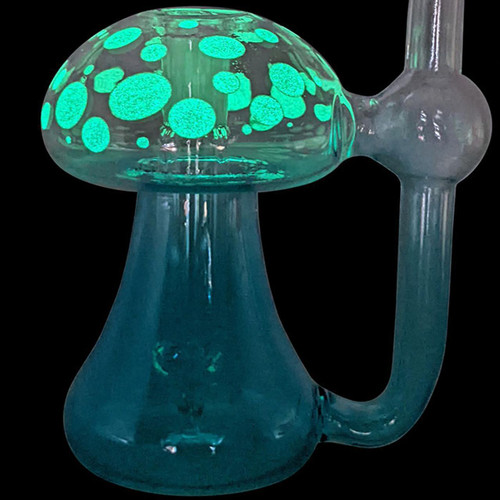 Color Mushroom Bubbler Water Pipe w/ 10mm Connection