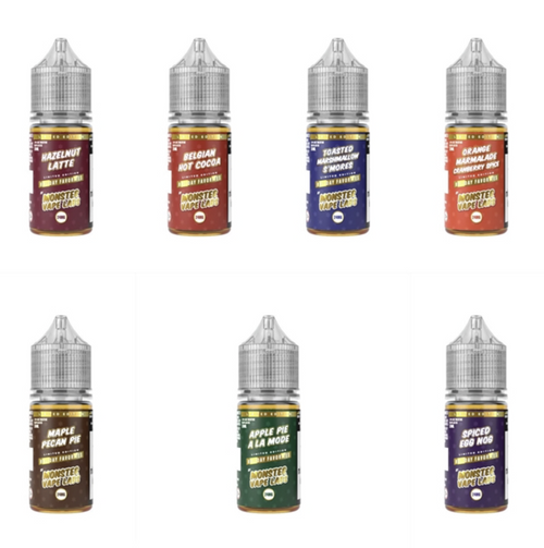 Holiday Edition Monster Vape Labs High Nic Salts 30mL E-Liquid Collection