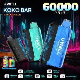 Uwell Koko Bar 60k Puff Disposable Device 5% Nic