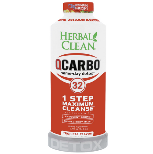 Herbal Clean QCarbo16 Same-Day Detox