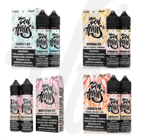 Mega/ Zen Haus Ice 60mL Eliquids