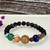 Solar System Crystal Healing Stretch Bracelet 7.5”