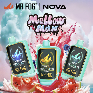 Mr. Fog Mellow Man Nova 5% Disposable Vapes - Cloud City Vapes