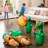 Giant Inflatable Bowling Set - Dinosaur