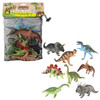 8 piece Dinosaur Assortment with Mesh Bag 8 piece Dinosaur Assortment with Mesh Bag