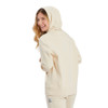 Choose Kindness Women's Simply True Fleece Hoodie - putty white