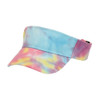 Tie Dye Multi Color Cotton Visor