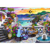 Santorini Sunset 300pc Large Format Puzzle