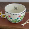 Secret Message Candle - I Love You So Much Bowl
