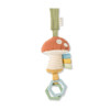 Ritzy Jingle Attachable Travel Toy - Mushroom