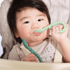 Sweetie Spoons - Silicone Baby Fork and Spoon Set - Mint