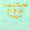 Beach Towel - Grand Haven Wave