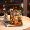 Miniature Wooden DIY House Kit - Kathy's Flower House