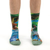 Men's Bob Ross Painting Active Fit Socks size 8-13