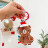 Cocoa the Bear Holiday Itzy Pal Infant Toy and Teether