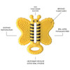 Bee Brush Toothbrush Teether