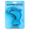 Kids' Crew Socks with Grip Sole - Dolphin