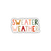 Sweater Weather Sticker