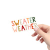 Sweater Weather Sticker