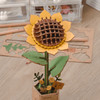 Sunflower Wooden 3D Puzzle