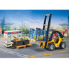 Forklift Truck with Cargo