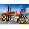 Forklift Truck with Cargo