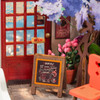 Miniature Wooden DIY House Kit - Sea Holiday Restaurant