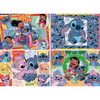 Stitch 4x100pc Puzzles Stitch 4x100pc Puzzles