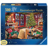 Cozy Christmas Retreat 500pc Large Format Puzzle