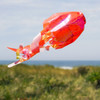 18" Orange Iridescent Jellyfish 3D Windsock