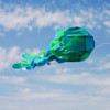 18in Teal Iridescent Jellyfish 3D Windsock