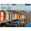 Colorful Houses in Sweden 100pc Puzzle