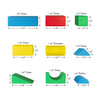 100 Wooden Blocks Set