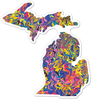 Michigan Art Sticker: The Sunset 2"