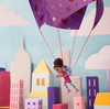 GoldieBlox Ruby Rails Skydive Action Figure