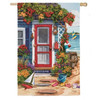 Sea Shore Double Sided House Flag