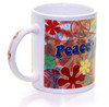Peace, Love & Michigan Mug