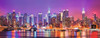 Manhattan Lights Panoramic 1000 pc Puzzle