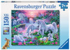 Unicorns in the Sunset Glow 150 pc XXL puzzle