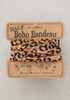 Tan Jaguar Half Boho Bandeau