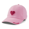 Kids Heart Chill cap in Happy Light Pink