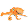Octopus 13"orange/brown plush