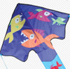 Lunch Piranha Large Easy Flyer Kite