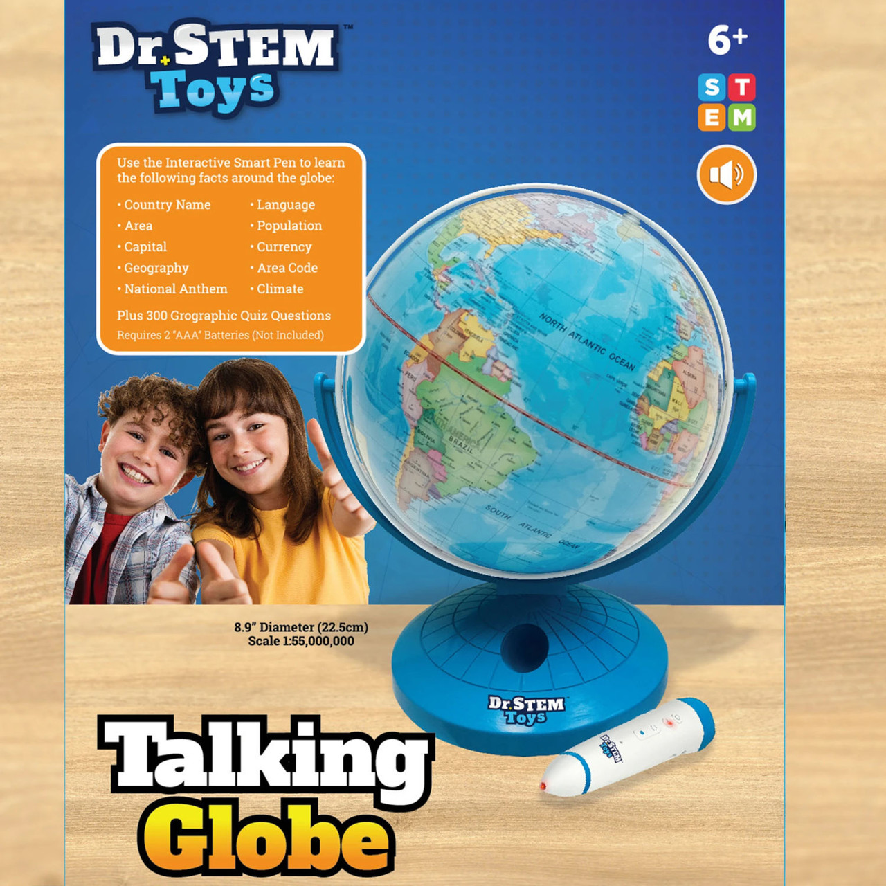 Talking Globe with Interactive Stylus - MACkite