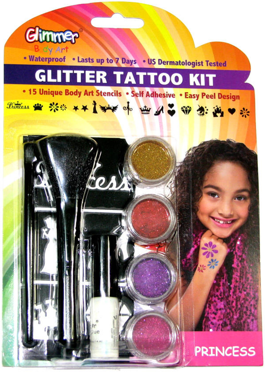 Glitter Tattoo Kit - Princess - MACkite