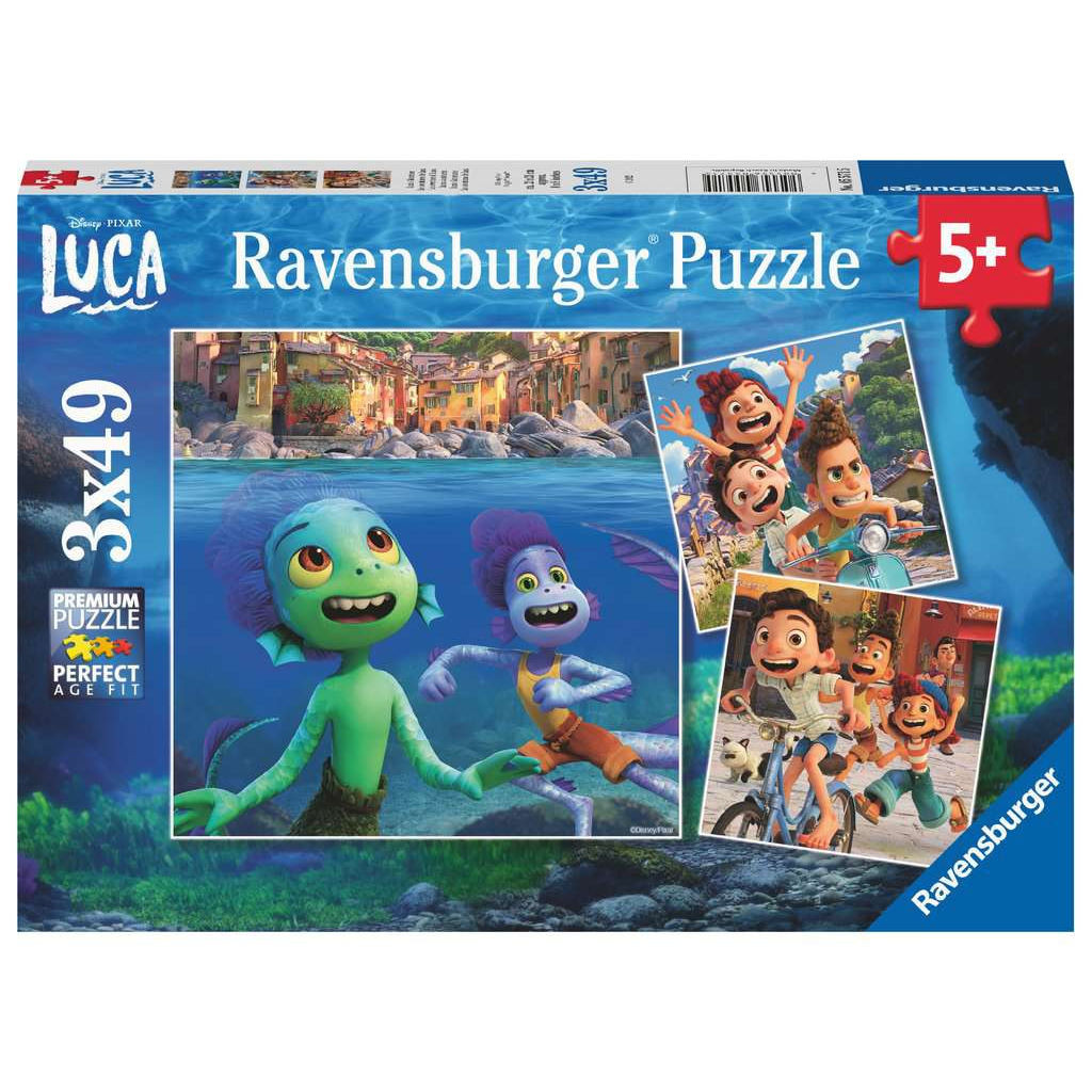 Disney Pixar Luca 3 x 49pc Puzzles - MACkite