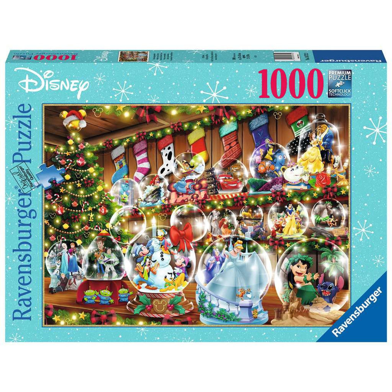 Puzzle du Eve de Noël 2×1000 pièces