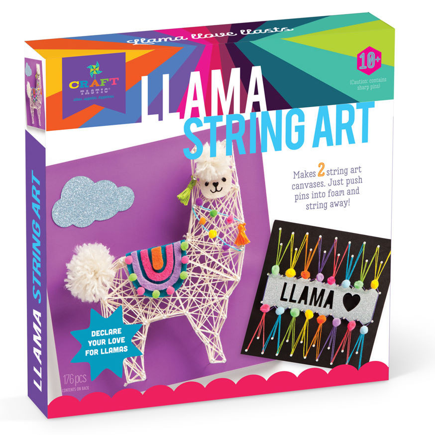 Craft-tastic Llama String Art Kit - MACkite Craft-tastic Llama String Art Kit - MACkite