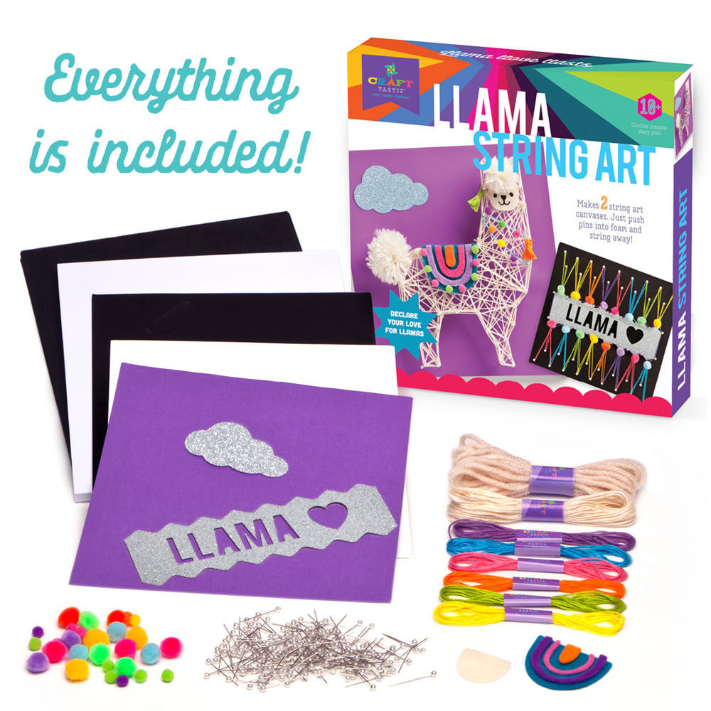 Craft-tastic Llama String Art Kit - MACkite